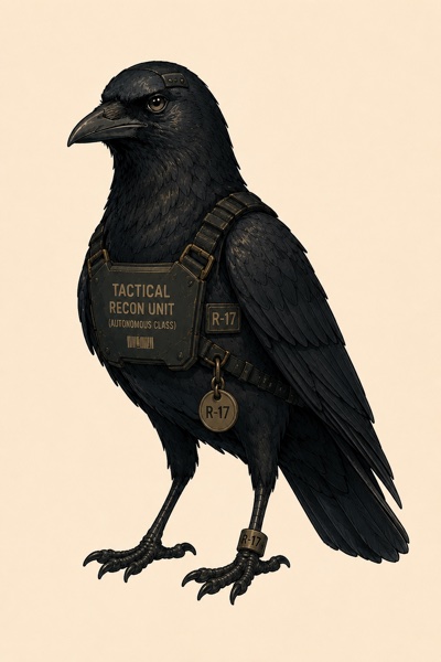 American Crow — Bureau surveillance asset AS-CITY-0009