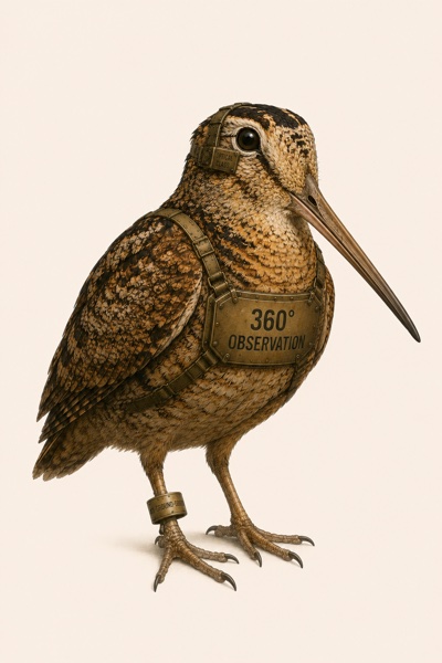 American Woodcock — Bureau surveillance asset AS-GROUND-0013