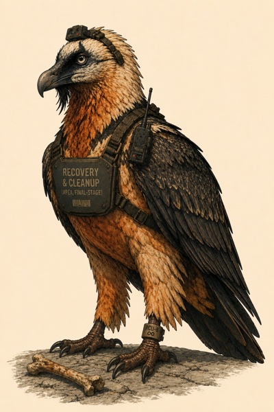Bearded Vulture — Bureau surveillance asset AS-BIGBIRD-0005