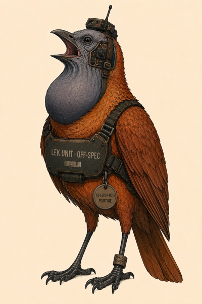 Capuchinbird — Bureau surveillance asset AS-FLOCK-0015