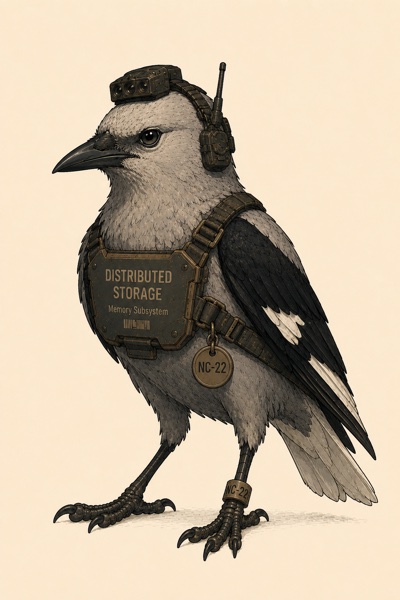 Clark's Nutcracker — Bureau surveillance asset AS-GROUND-0002