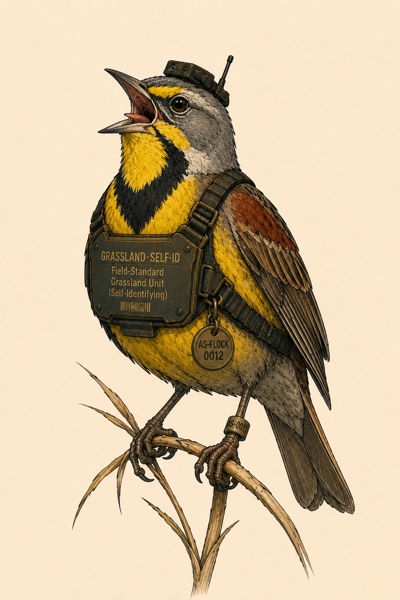 Dickcissel — Bureau surveillance asset AS-FLOCK-0012