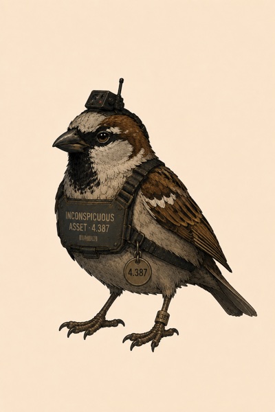 House Sparrow — Bureau surveillance asset AS-CITY-0002