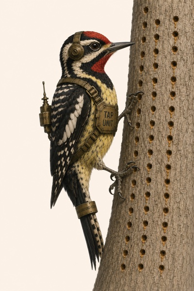 Yellow-bellied Sapsucker — Bureau surveillance asset AS-GROUND-0011